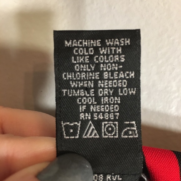 Express Striped Floral Print Shift Dress Sz 11/12 - Picture 8 of 8